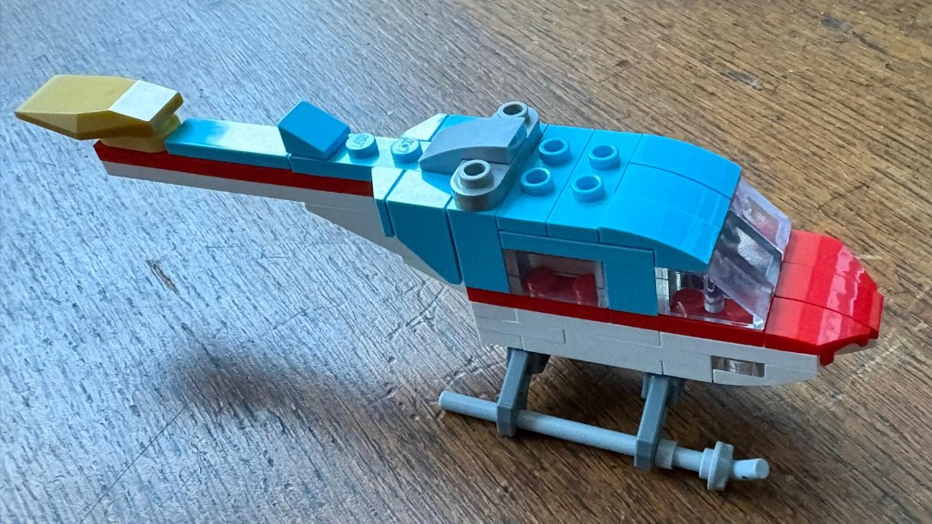 LEGO maanhelikopter — een drone die op de maan kan vliegen