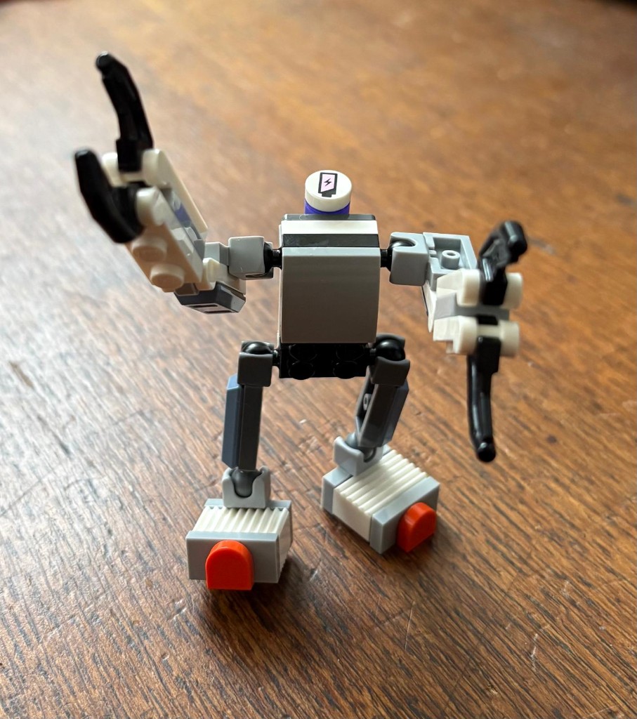 LEGO ruimterover — een robot die op aarde, maan en mars kan lopen en vliegen